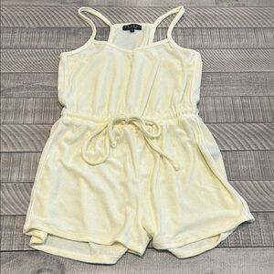 Trixxi Soft Yellow Romper